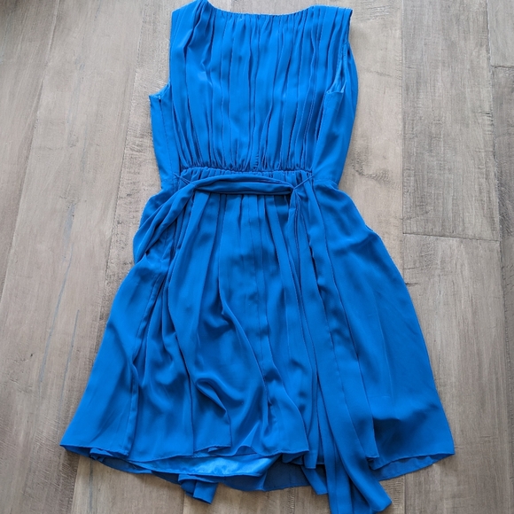 Calvin Klein Cobalt Blue Dress 14 - Picture 4 of 4